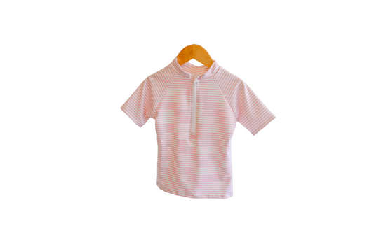 the sunset short sleeve zip