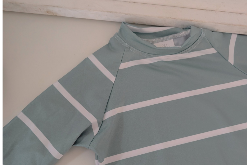 the dock rashguard - wider stripes